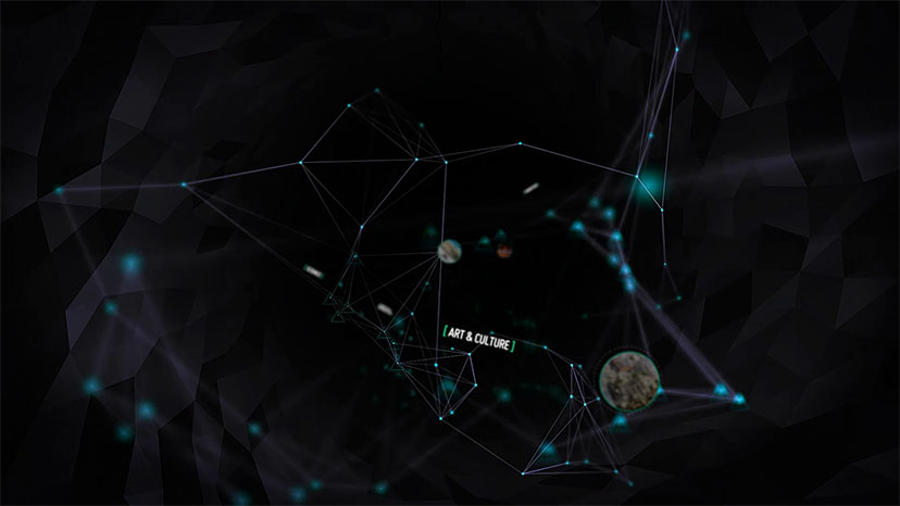 Transition entre les différentes rubriques